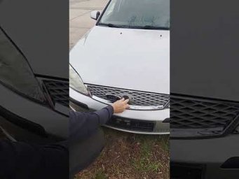 Секрет Ford Mondeo 3:открытие капота через эмблему (мало кто знает) #своимирука