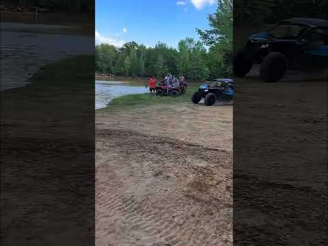 Insane Hydroplaning: Full Send Across the Water!☠️
