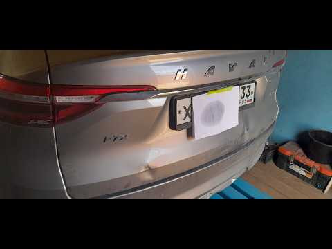 Haval F7X ремонт крышки багажника Haval F7X ремонт крышки багажника