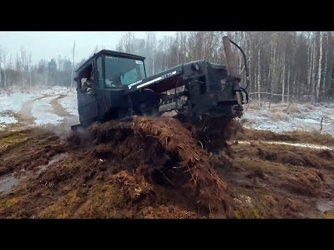 Сломался ДТ75 на японском V8... Пополам! Сломался ДТ75 на японском V8... Пополам!