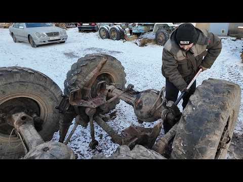 Тяжелый ремонт подвески на Зил-131 по низу рынка! Тяжелый ремонт подвески на Зил-131 по низу рынка!