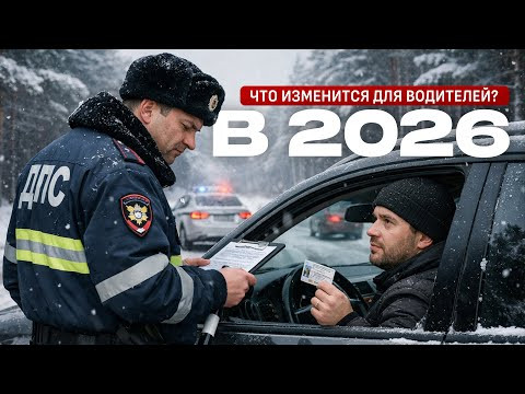 Все изменения за 5 минут! Новые знаки / Изменение утильсбора / Замена прав / Что изменится в 2026? Все изменения за 5 минут! Новые знаки / Изменение утильсбора / Замена прав / Что изменится в 2026?