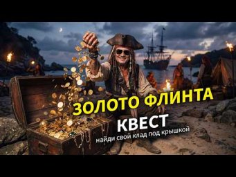 Золото ФЛИНТА найди свой клад под крышкой ОНБ