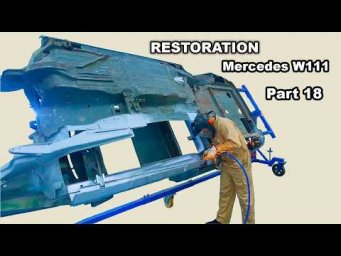 Restoration Mercedes-Benz w111 Part 18