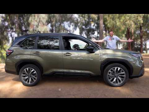 Subaru Forester Hybrid 2025 года скучный, но идеально подходит для широких масс Subaru Forester Hybrid 2025 года скучный, но идеально подходит для широких масс
