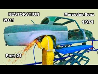 Restoration Mercedes-Benz w111 Part 21
