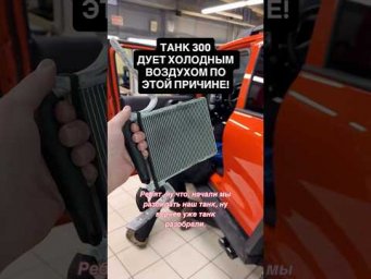 Меняйте все жидкости включая антифриз в ТАНК 300 .