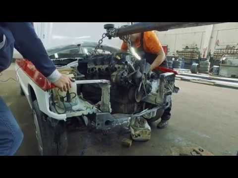 Пересадка сердца от донора AMG "часть 1" Мерседес (W201)190 Корчок 14