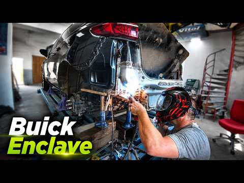 Buick Enclave. Сварочные работы. Сборка. Buick Enclave. Сварочные работы. Сборка.