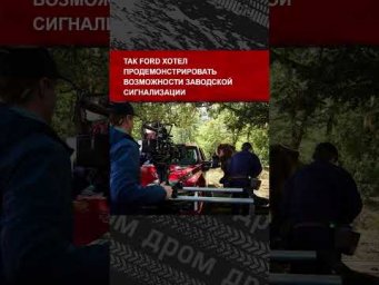 Ford нанял 360-килограммового медведя, чтобы протестировать заводскую сигнализацию пикапа F-150