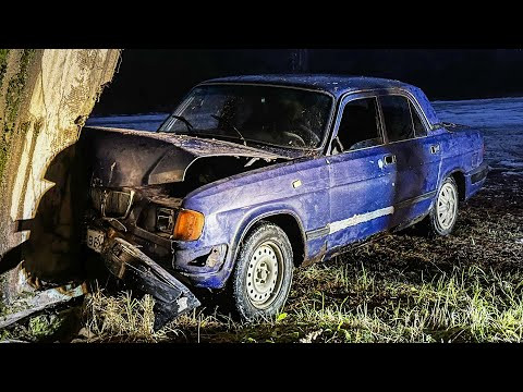ВОЛГА VS СТОЛБ! КРАШ-ТЕСТ! ЧТО ОКАЗАЛОСЬ КРЕПЧЕ?
