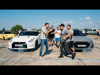 ПОЖАЛЕЛ ЧТО ПОСПОРИЛ НА ЭТО... GT-R ГОША ТУРБОТЕХ против AUDI RS6 SEVEN FORCE