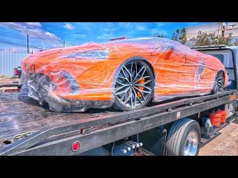 Купили Разбитый McLaren GTS на оживление! Сколько стоят запчасти?