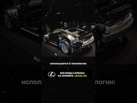 Все виды карбона на примере Lexus LFA