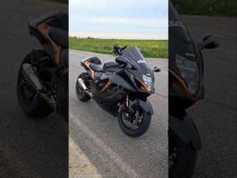 KAWASAKI H2 STAGE 3 280л.с. vs HAYABUSA GEN 3 STAGE 2 230л.с. ГОНКА #гонки #автоврн #h2r #dragrace