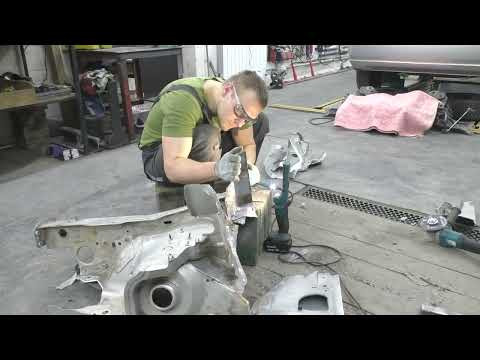Фольксваген Поло седан или как развести хозяина. Body repair after an accident.