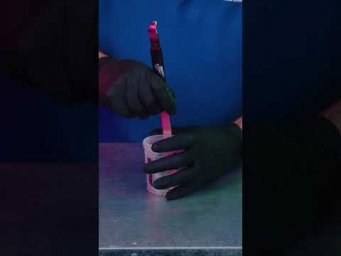 ЭКСПЕРИМЕНТ!!При взаимодействии отвердителя с водой выделяется СО2