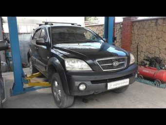 Переборка передних суппортов на Киа Соренто 2005 Kia Sorento 2,5