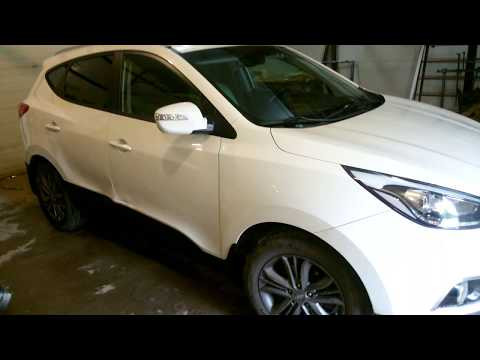 Hyundai Tucson  Auto body repairХундай ай икс 35 ремонт дверей .