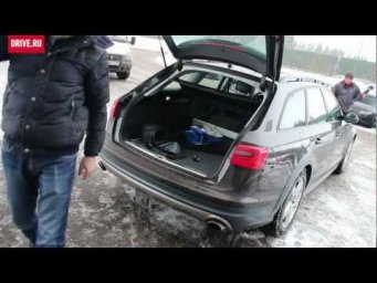 2012 Audi A6 allroad quattro &mdash; За кадром