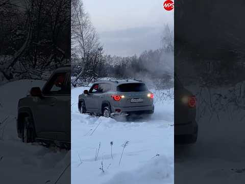 Haval H7 против KGM Torres: тест на бездорожье, Aisin все вывез?