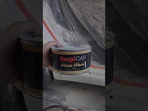 Шпатлевка Glass Fibre / BarpiCAR Высококачественная двухкомпонентная #покраскаавто   #paintcarsshop