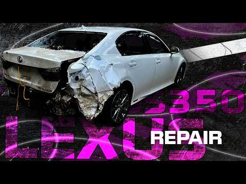 Lexus Quarter Panel Destroyed. Full Restoration. Повреждение четверти Lexus. Полная реставрация. Lexus Quarter Panel Destroyed. Full Restoration. Повреждение четверти Lexus. Полная реставрация.