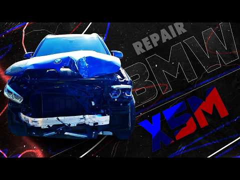 Restoring a Destroyed BMW X5 M. Восстановление разбитого BMW X5 M Restoring a Destroyed BMW X5 M. Восстановление разбитого BMW X5 M