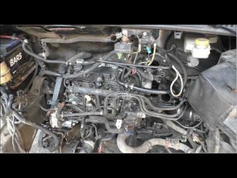 Поломало распредвал замена двигателя на Peugeot Boxer 2 2,2 дизель Пежо Боксер 2 2002 года 2часть