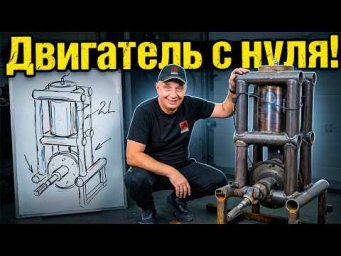 СОЗДАЛИ ДВИГАТЕЛЬ с НУЛЯ &mdash; 2 литра в ОДНОМ цилиндре