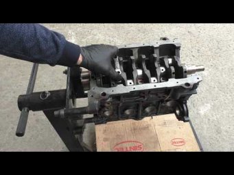 Ремонт двигателя который застучал на Hyundai Accent 1,5 Хендай Акцент 2008 4часть