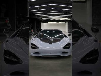 Защитили кузов McLaren 750S Spider прозрачной полиуретановой пленкой 