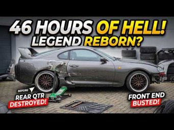 Restoring a Trashed Toyota Supra! Восстанавливаю легендарную Toyota Supra