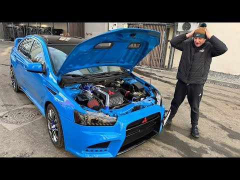 Выходим из 7 сек.??? Машина зверь.Из Жвачки в Идеал.Lancer EVO