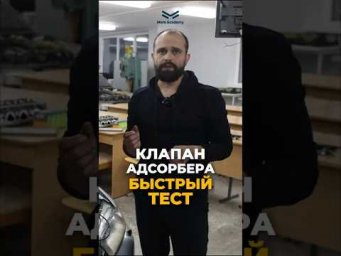 Клапан адсорбера: быстрый тест