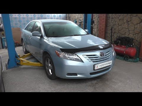 Замена маслосъемных колпачков 2AZFE на Toyota Camry Xv40 Тойота Камри 2,4 2007 года 1часть
