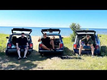НОЧЬ НА БЕРЕГУ ОЗЕРА В ЖИГУЛЯХ СО СПАЛКОЙ! КАКОВО ЭТО СПАТЬ В ВАЗ 2104?