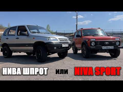 Какой должна быть ПРАВИЛЬНАЯ НИВА СПОРТ? Для ГРУНТА или КОЛЬЦА? Какой должна быть ПРАВИЛЬНАЯ НИВА СПОРТ? Для ГРУНТА или КОЛЬЦА?