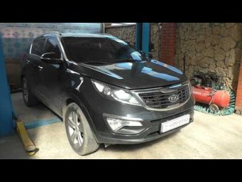 Пропала зарядка снятие и установка генератора на KIA Sportage 2,0 Киа Спортейдж 2012 года