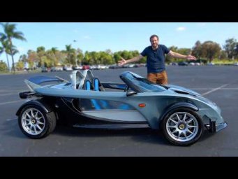 Lotus 340R, это сумасшедший и легальный для дорог общего пользования карт