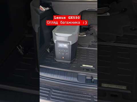 Lexus GX та EcoFlow Lexus GX та EcoFlow