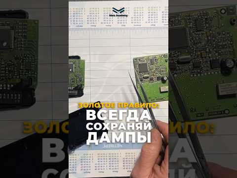 Золотое правило: всегда сохраняй дампы!