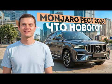 Geely Monjaro рест 2026 Geely Monjaro рест 2026