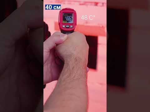 Зависимость температуры от расстояния ИК сушки до поверхности. Тест. Зависимость температуры от расстояния ИК сушки до поверхности. Тест.