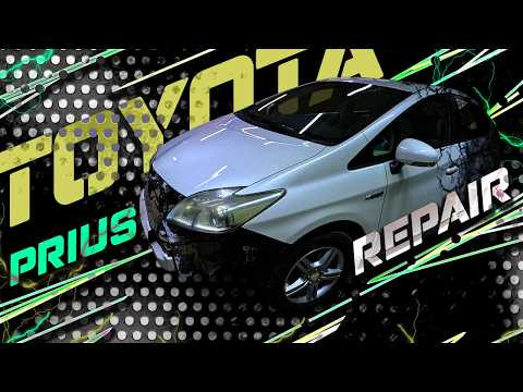 Toyota Prius. Repairing Hidden Damage. Тойота Приус. Ремонт скрытых повреждений. Toyota Prius. Repairing Hidden Damage. Тойота Приус. Ремонт скрытых повреждений.