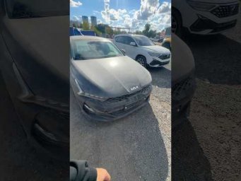 KIA K5 только встретили с автовоза. Показываем закулисье как есть: таким авто приезжает после дороги