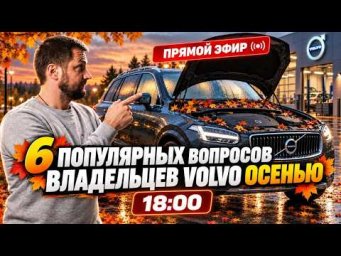 6 ПОПУЛЯРНЫХ ВОПРОСОВ ВЛАДЕЛЬЦЕВ VOLVO ОСЕНЬЮ