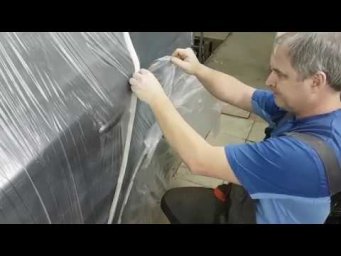 Техника маскировки перед окраской.