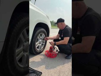 Спустили колёса... и потеряли почти 3 литра топлива