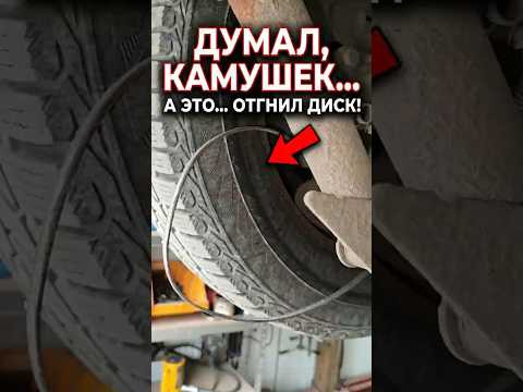 Думал камушек попал, а оказалось развалился колёсный диск. Необычная поломка диска #автоблог #авто Думал камушек попал, а оказалось развалился колёсный диск. Необычная поломка диска #автоблог #авто